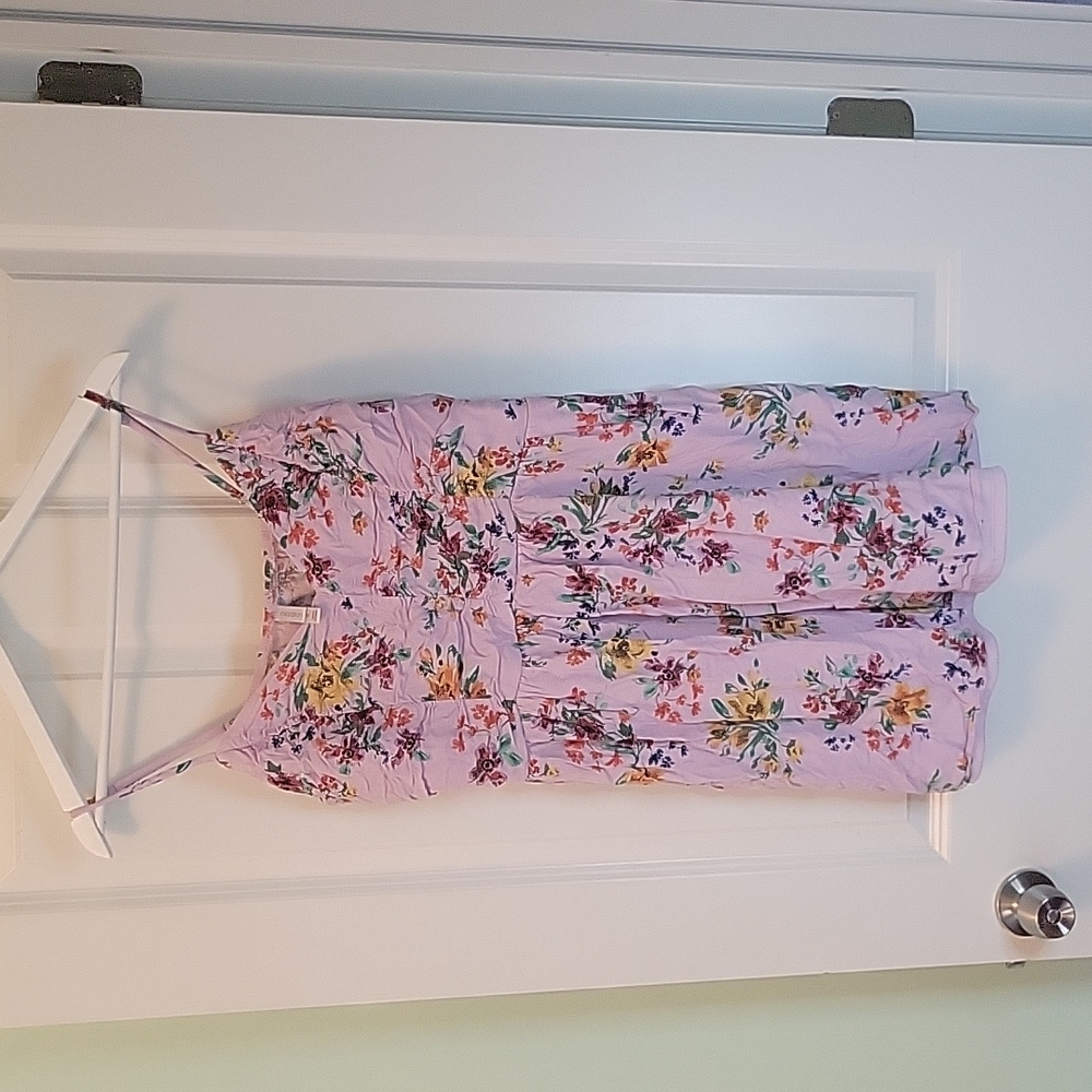 Light Purple Floral Tunic